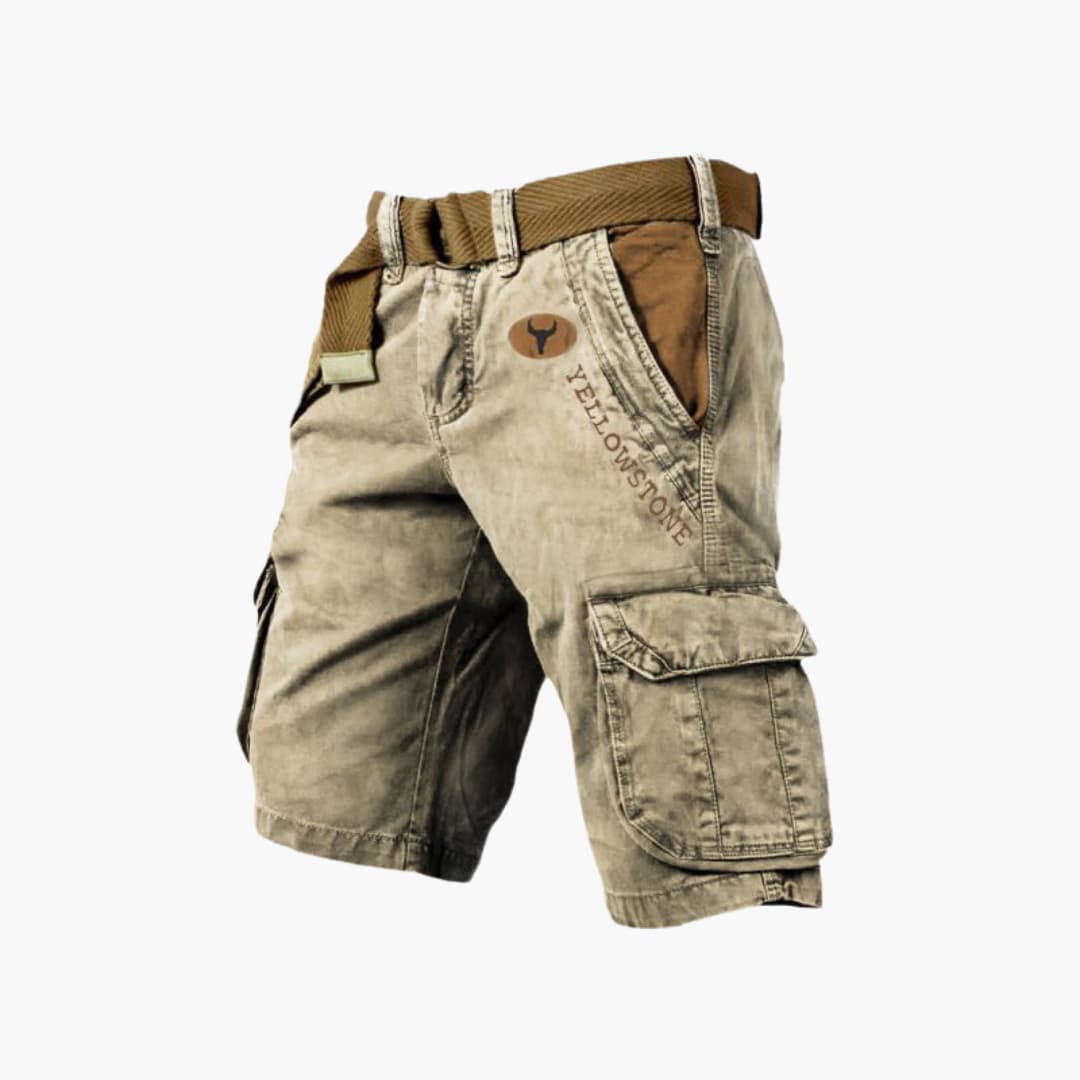 Cargo Shorts med 6 Lommer