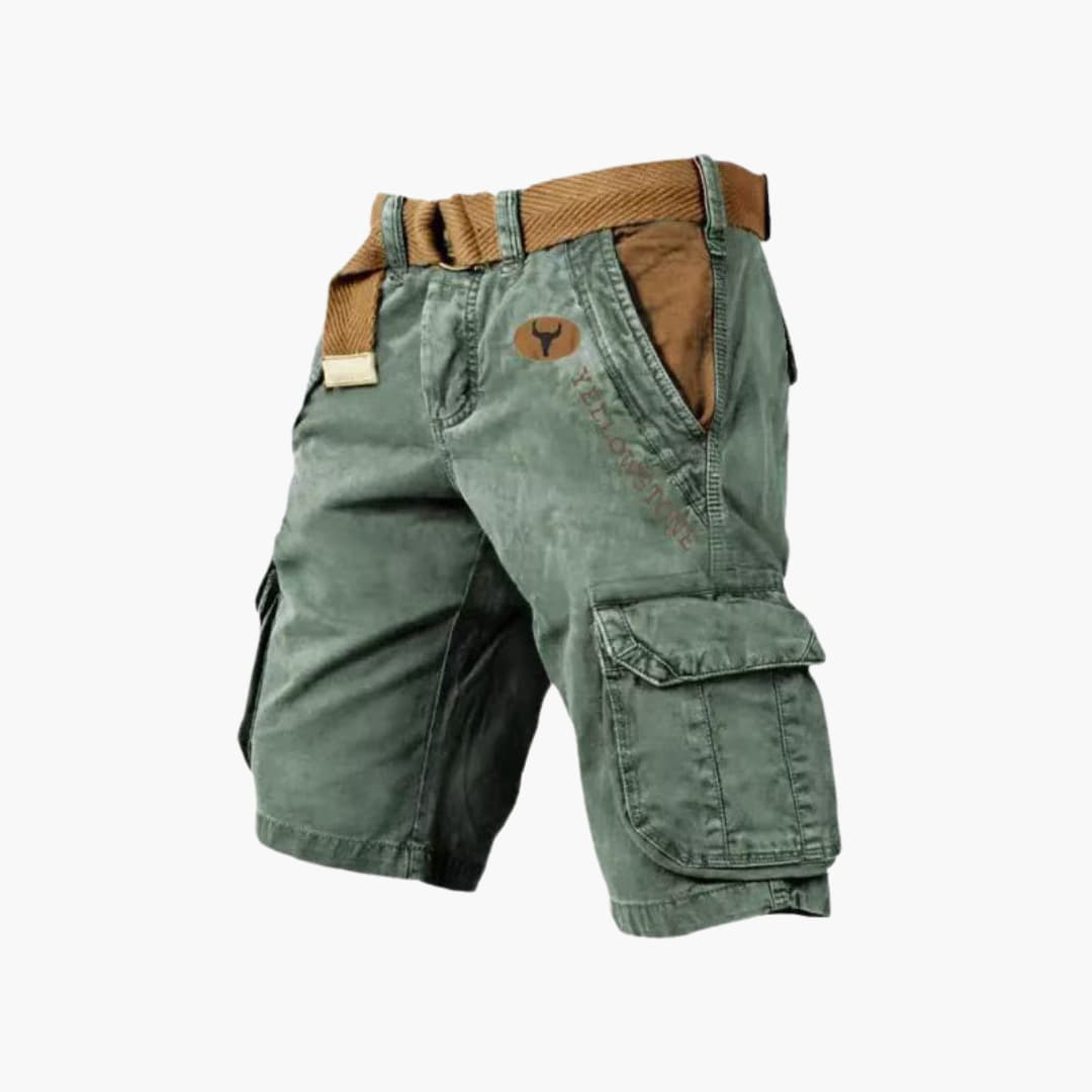Cargo Shorts med 6 Lommer