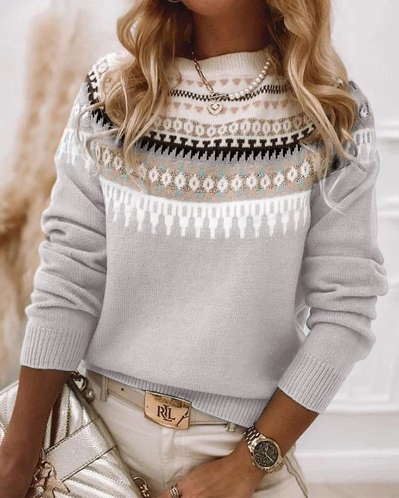 Strikket sweater