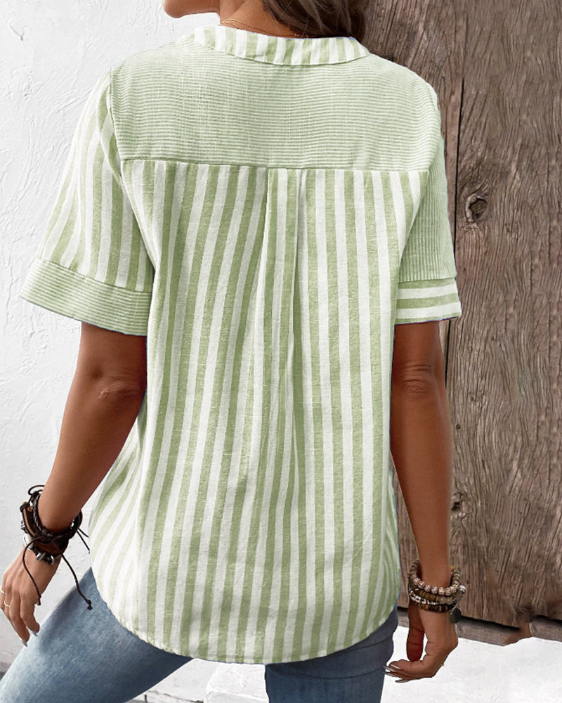 Chic Forårsbluse