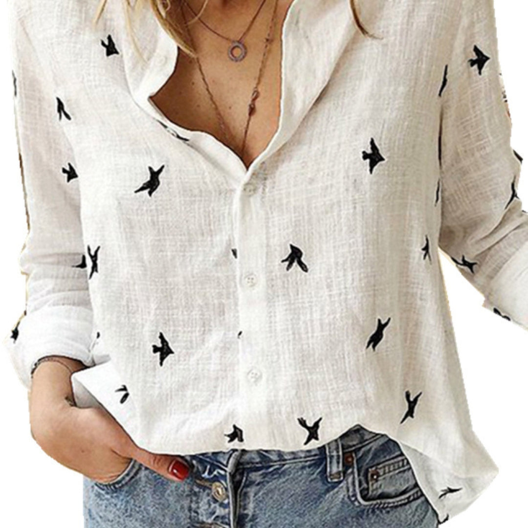 Casual og let damebluse
