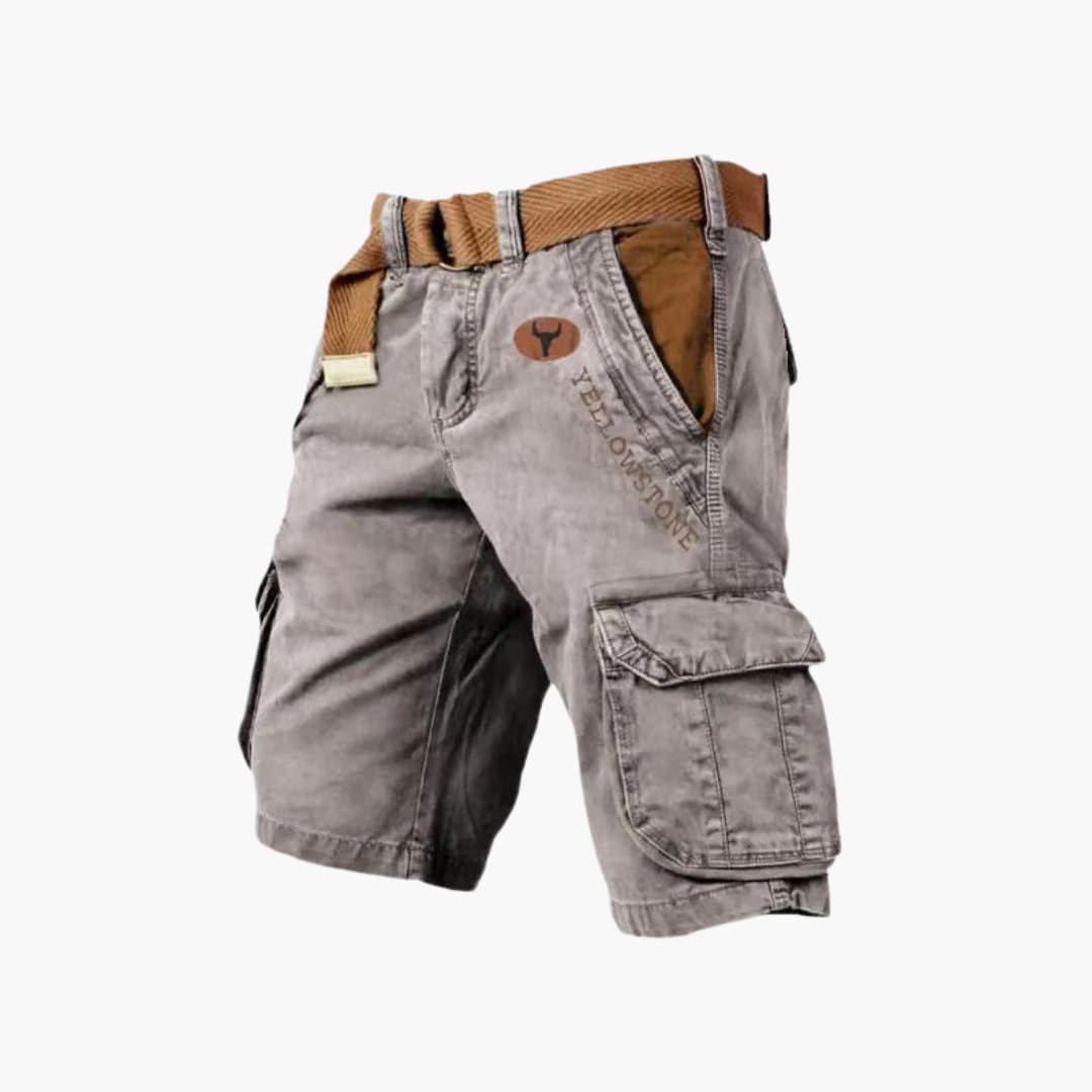 Cargo Shorts med 6 Lommer