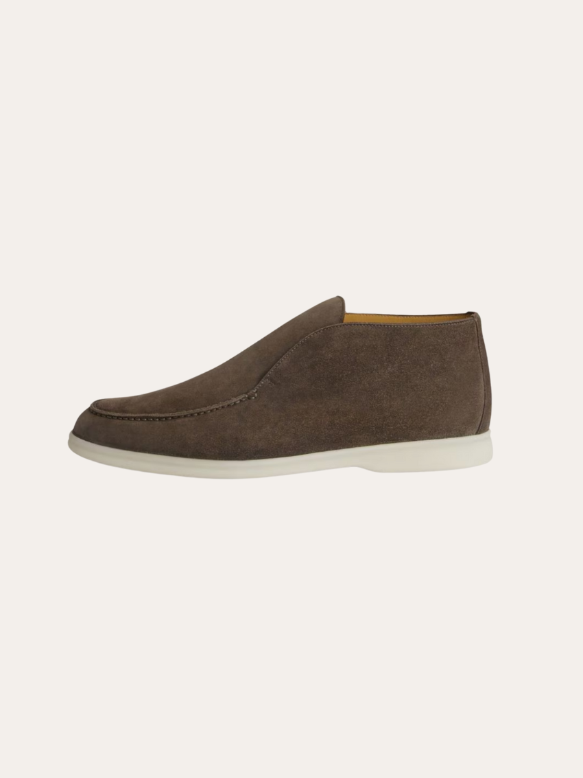 Suedes City Loafers – Mørkegrå