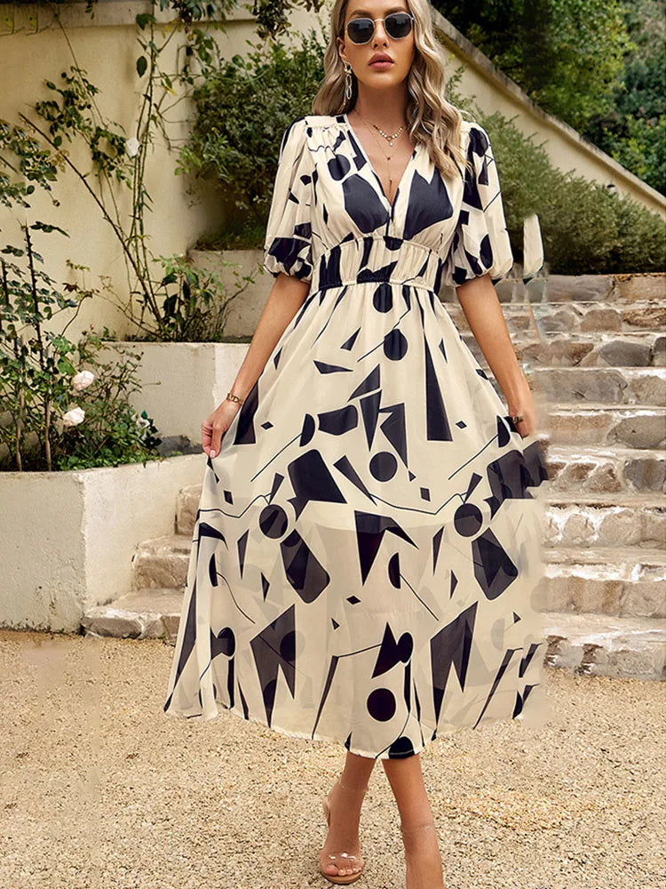 Elegant Sommerkjole
