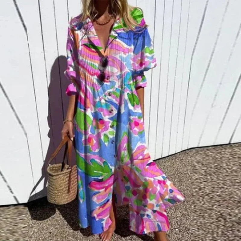 Boho-kjole
