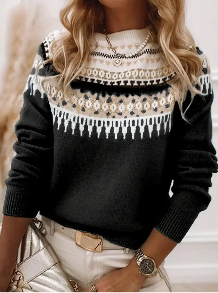 Strikket sweater