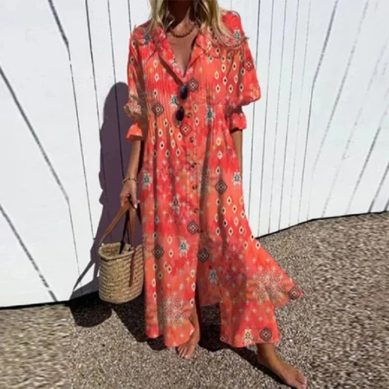 Boho-kjole