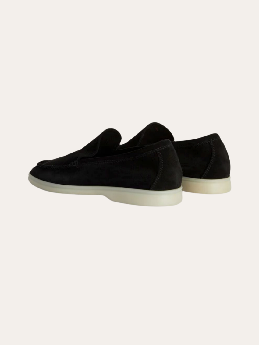 Forfinet Suede Loafers – Sort