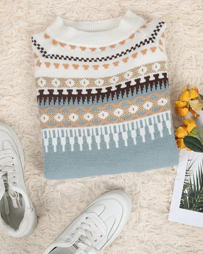 Strikket sweater