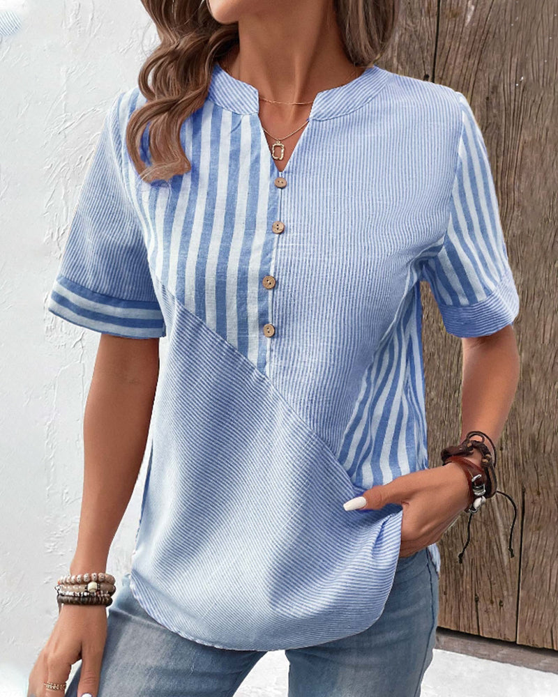 Chic Forårsbluse