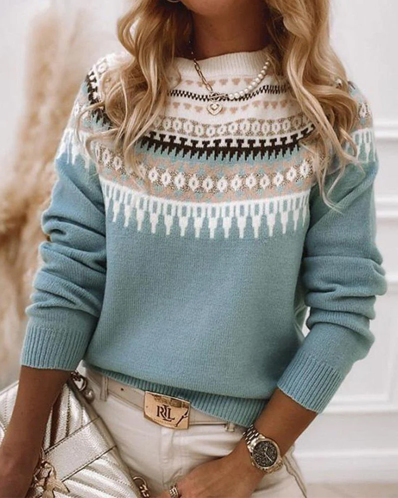 Strikket sweater