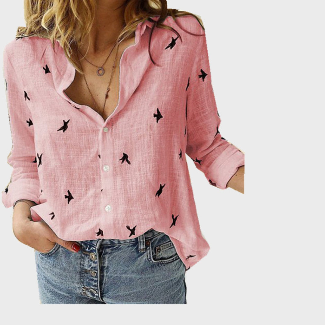 Casual og let damebluse
