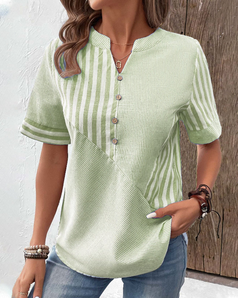 Chic Forårsbluse