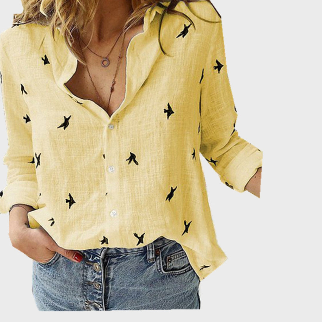 Casual og let damebluse