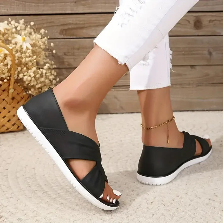 Komfortable Slip-on Sandaler