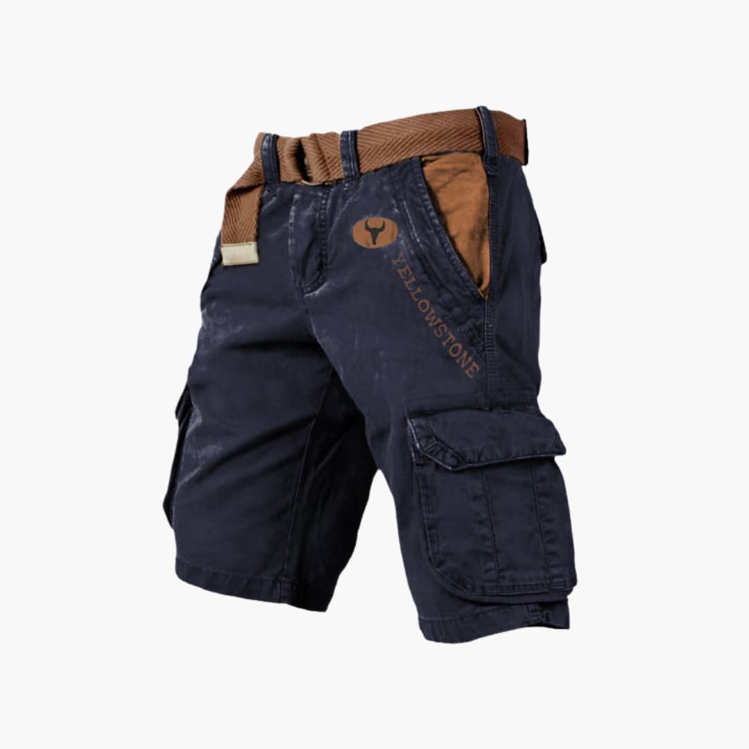 Cargo Shorts med 6 Lommer