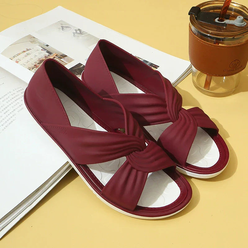 Komfortable Slip-on Sandaler