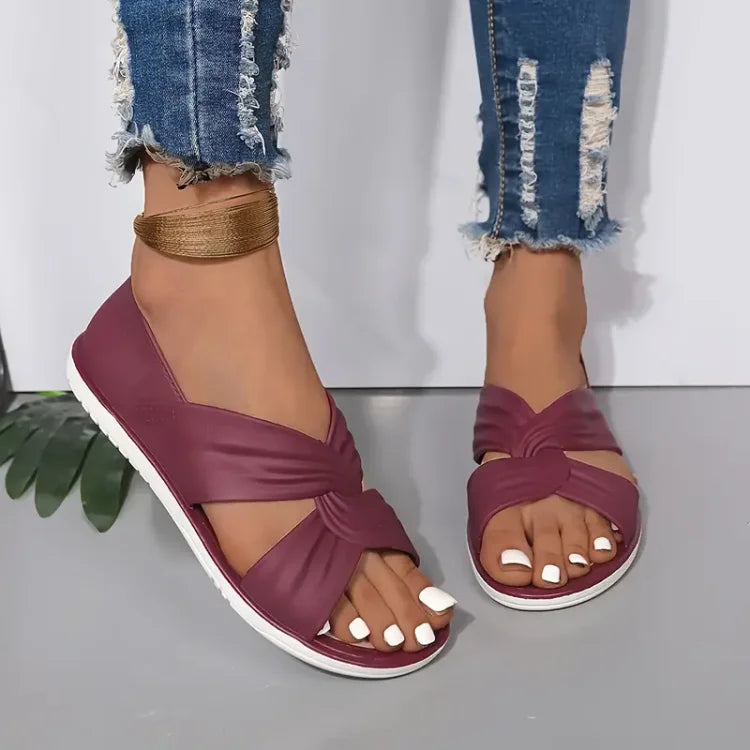 Komfortable Slip-on Sandaler