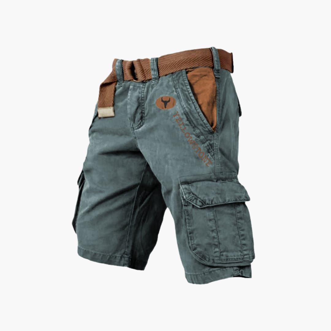 Cargo Shorts med 6 Lommer