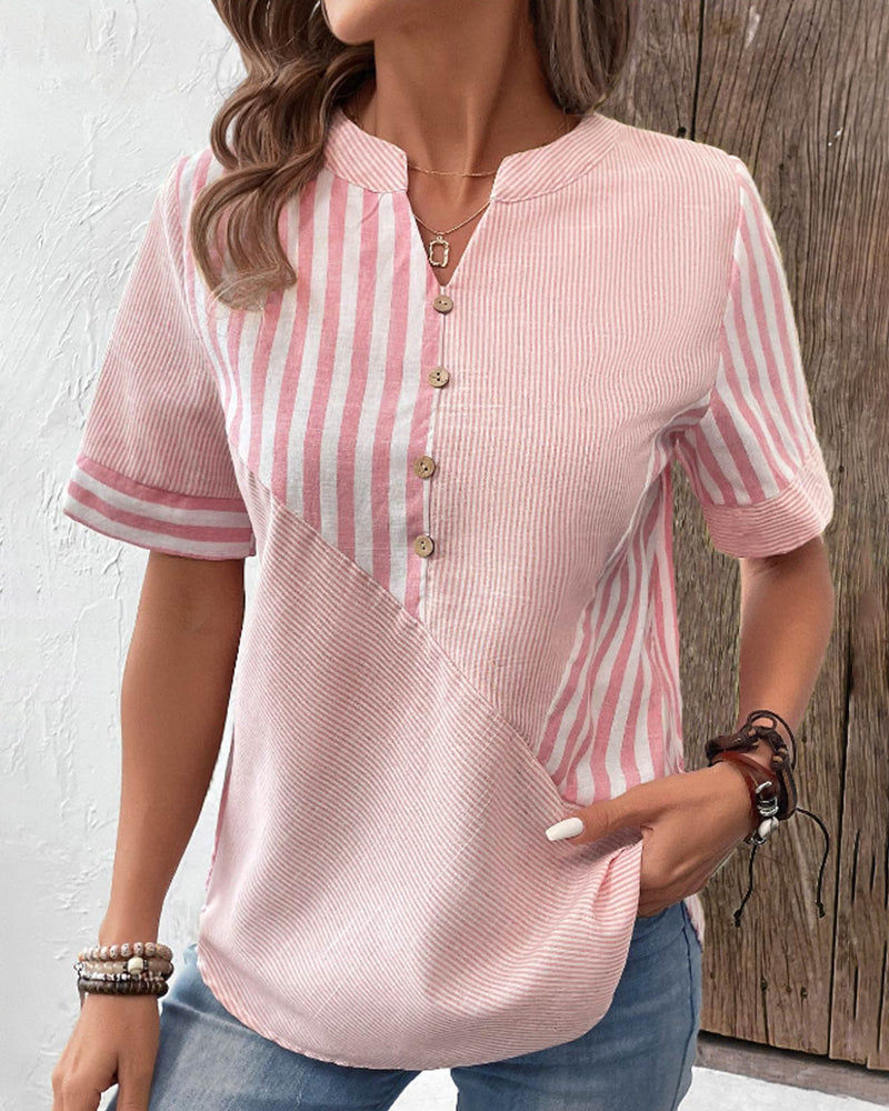 Chic Forårsbluse