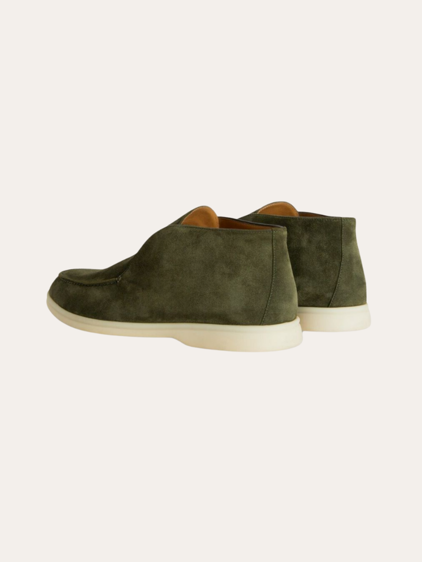 Suedes City Loafers - Dyb Grøn