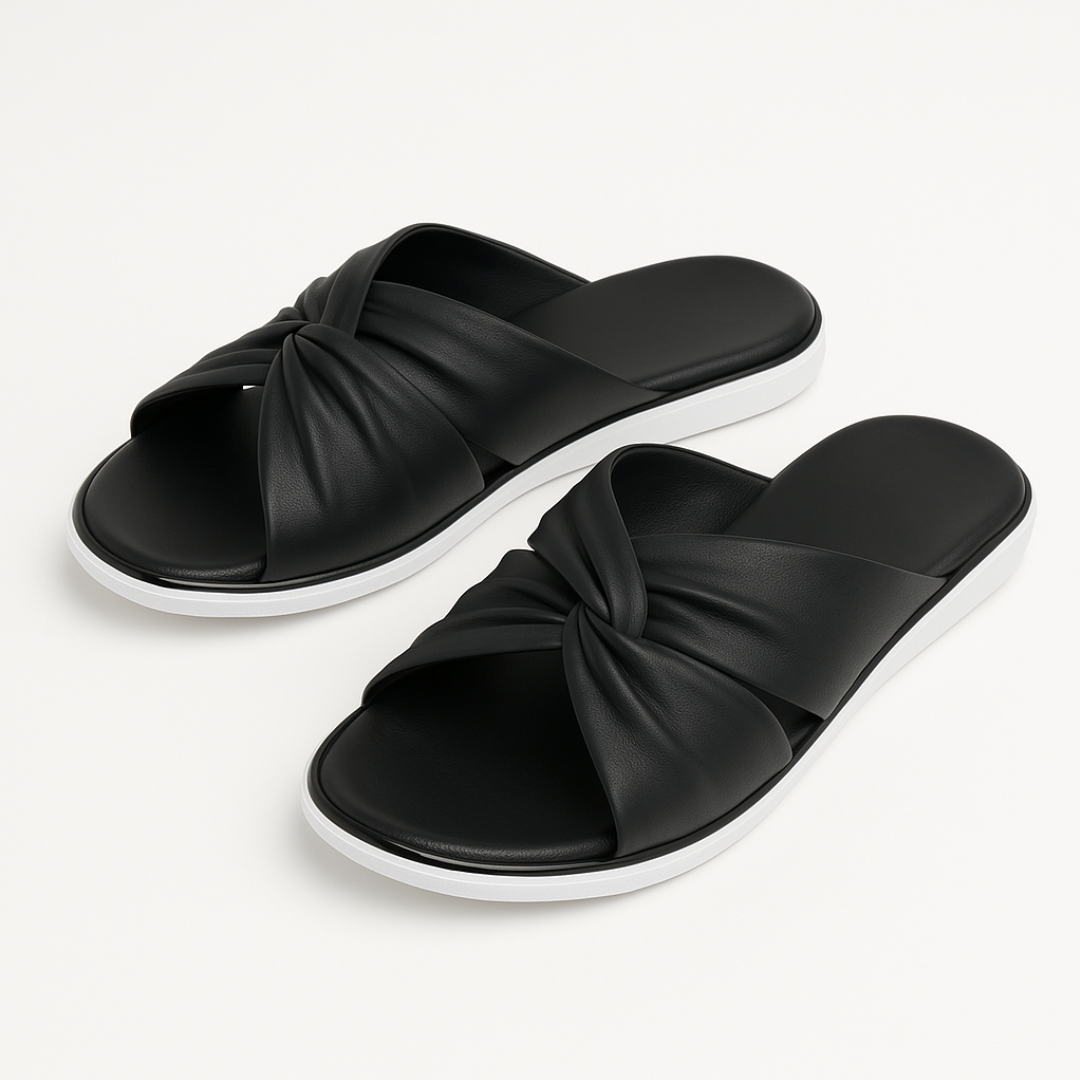Komfortable Slip-on Sandaler
