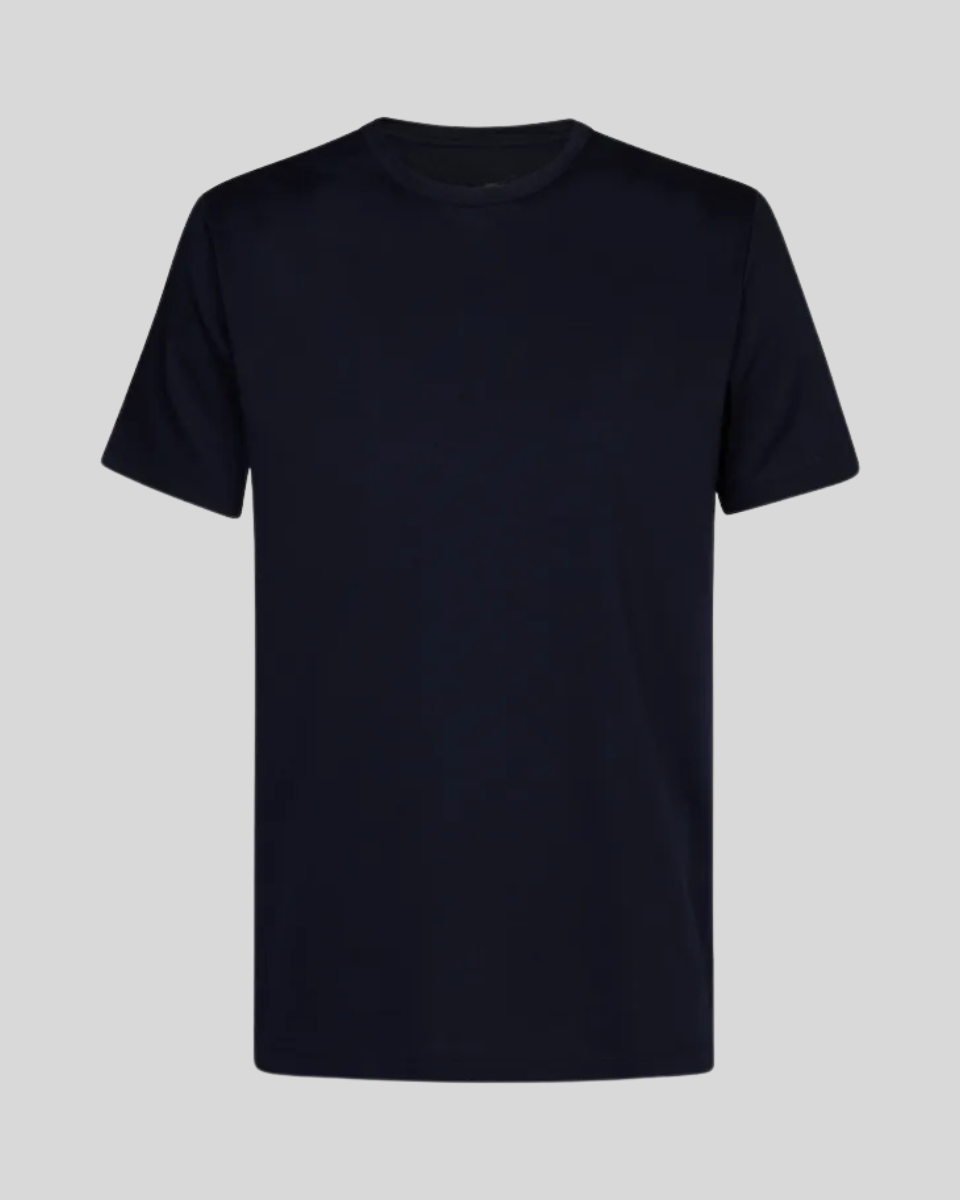Signature Supima T-shirt – Marineblå