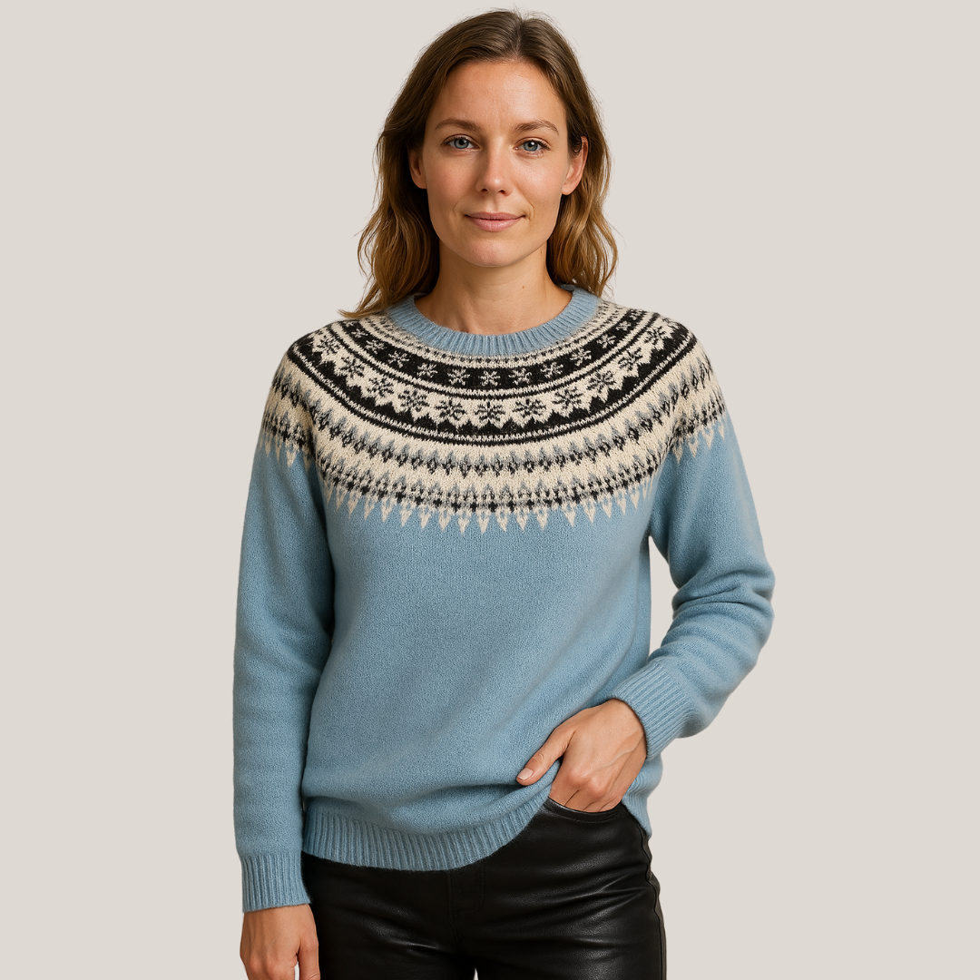 Strikket sweater