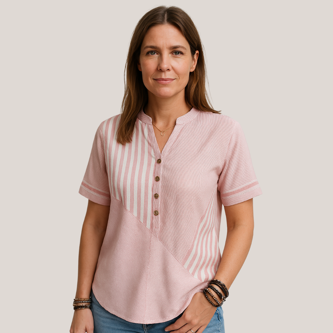 Chic Forårsbluse