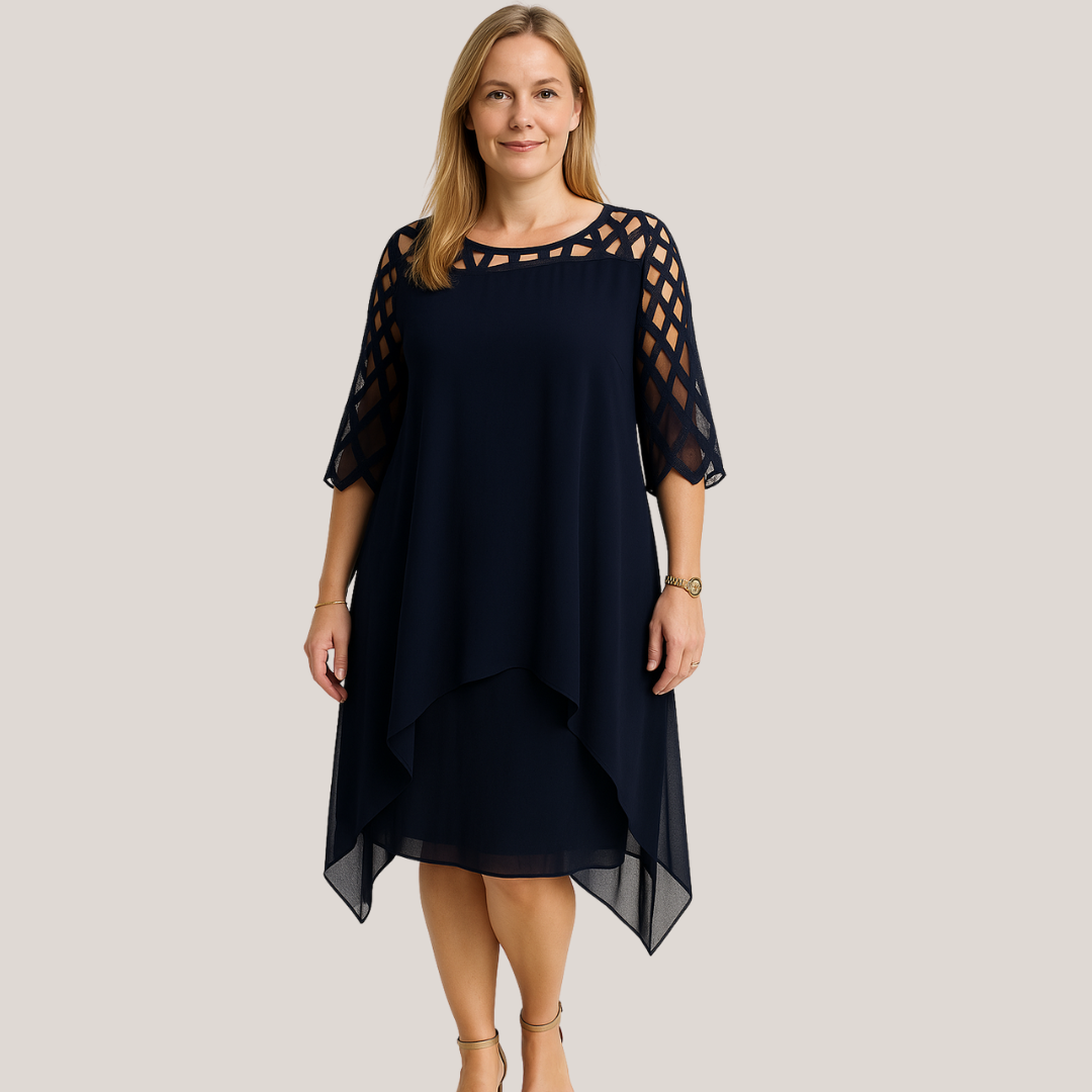 Elegant Oversize Midikjole