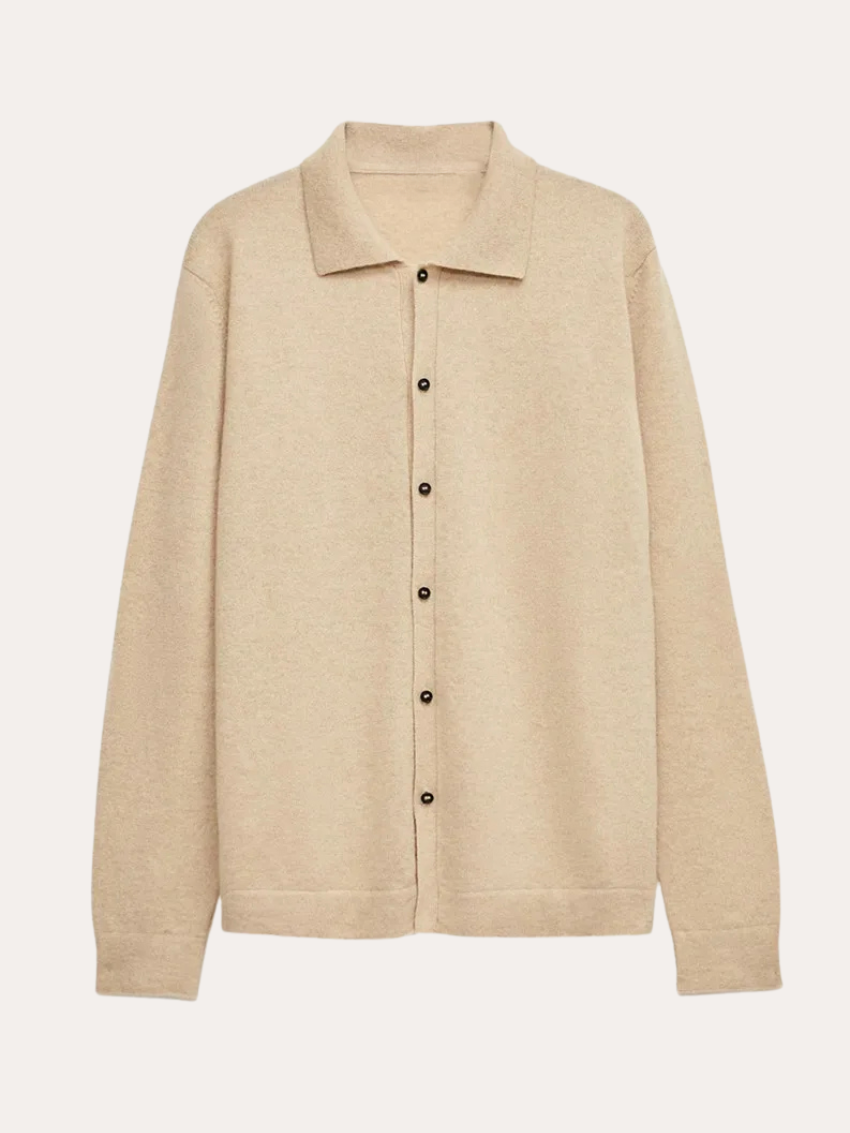 Cashwool Skjorte Beige