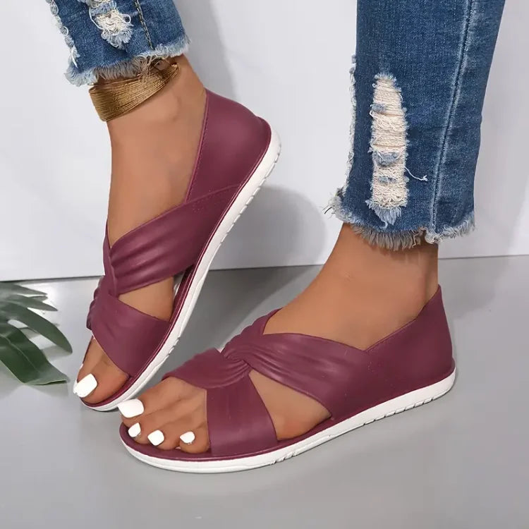 Komfortable Slip-on Sandaler