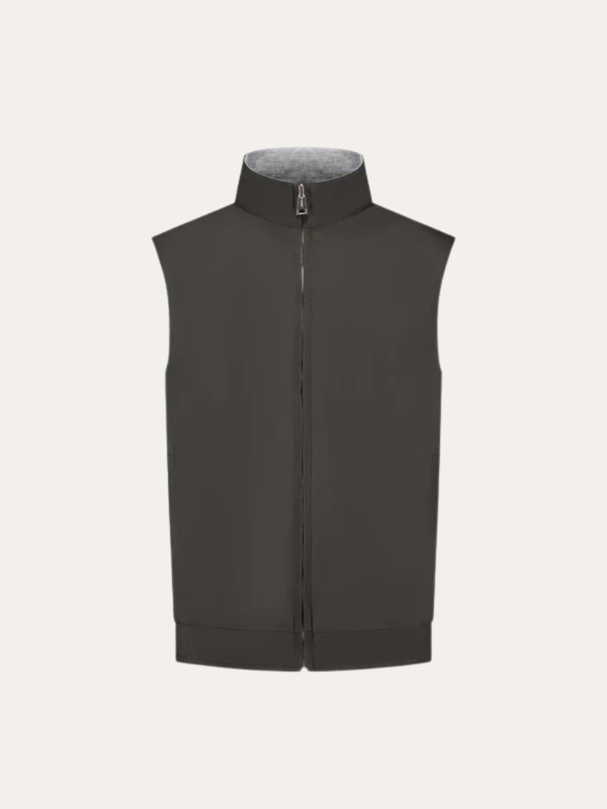 Omkeerbar City Body Warmer - Sort