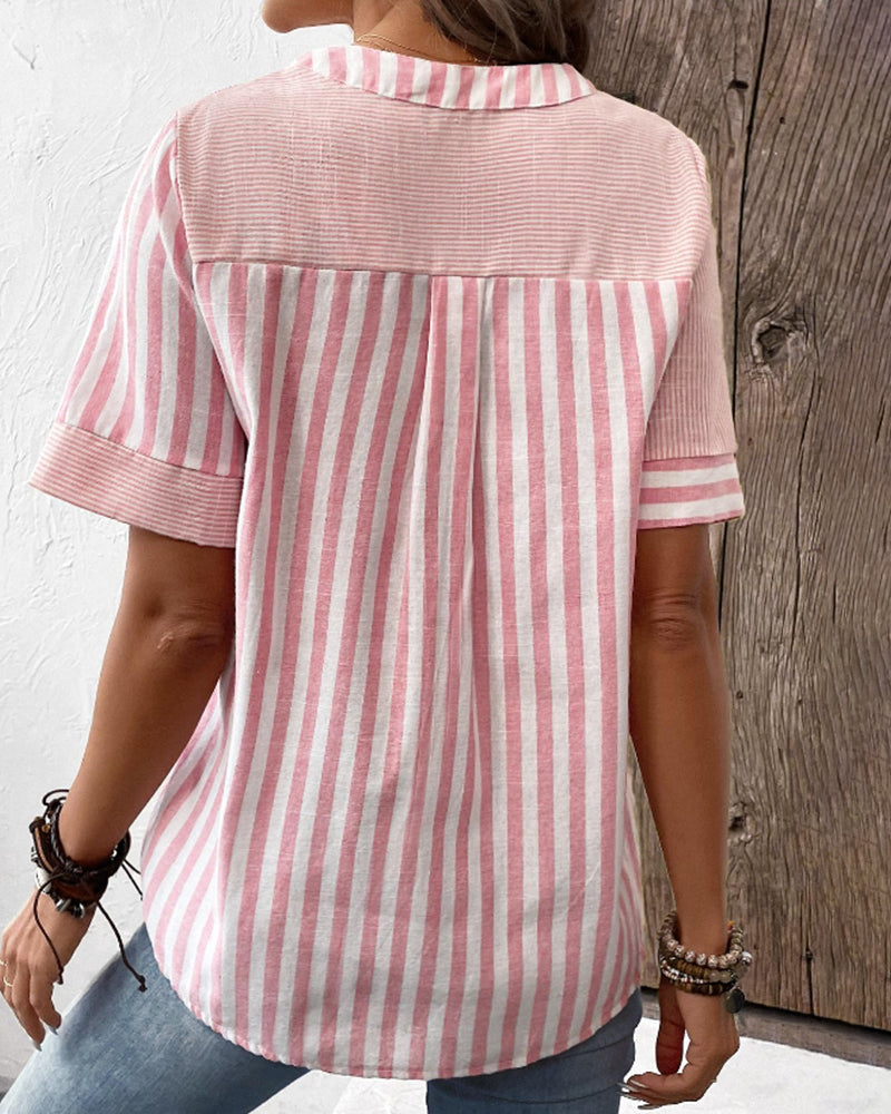 Chic Forårsbluse